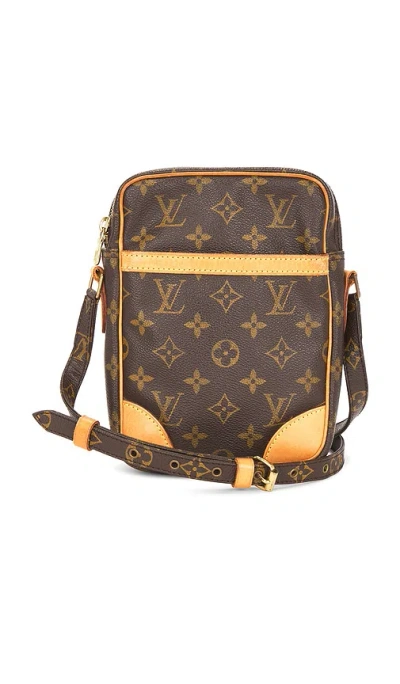 Fwrd Renew Louis Vuitton Monogram Danube Crossbody Bag In Brown
