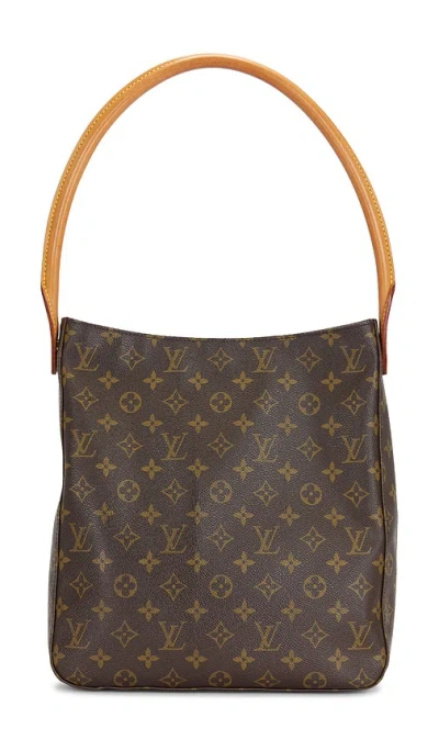 Fwrd Renew Louis Vuitton Monogram Looping Gm Shoulder Bag In Brown