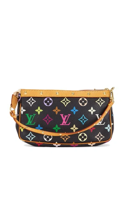 Fwrd Renew Louis Vuitton Monogram Pochette Accessoires Shoulder Bag In 黑色
