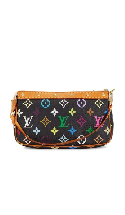 Fwrd Renew Louis Vuitton Monogram Pochette Accessoires Shoulder Bag In 黑色