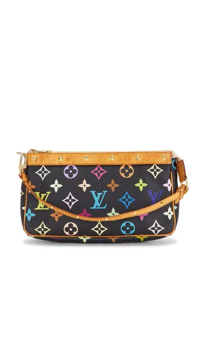 Fwrd Renew Louis Vuitton Monogram Pochette Accessoires Shoulder Bag In Black