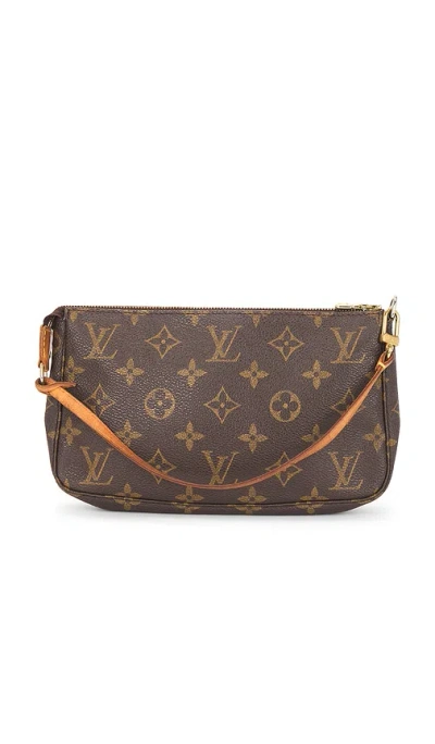 Fwrd Renew Louis Vuitton Monogram Pochette Accessoires Shoulder Bag In Brown