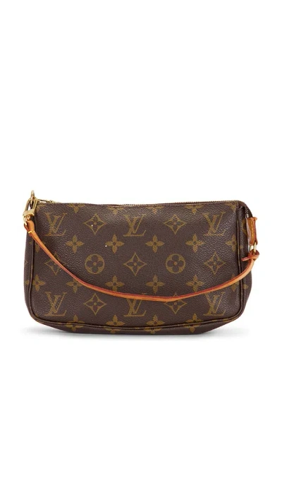 Fwrd Renew Louis Vuitton Monogram Pochette Accessoires Shoulder Bag In Brown