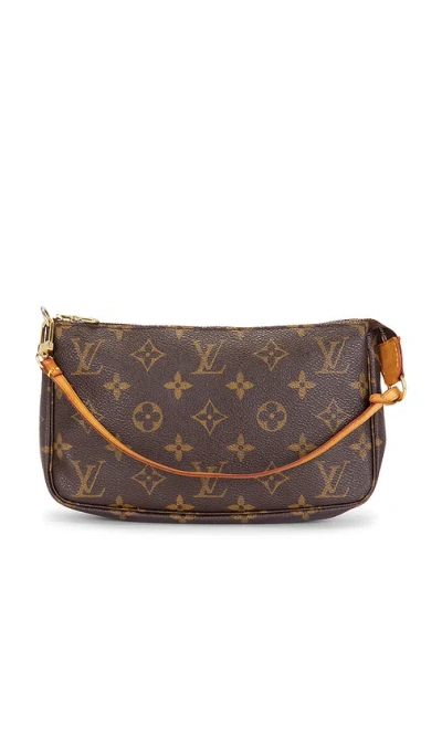 Fwrd Renew Louis Vuitton Monogram Pochette Accessoires Shoulder Bag In Brown