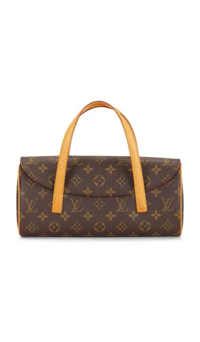 Fwrd Renew Louis Vuitton Monogram Sonatine Handbag In 棕色