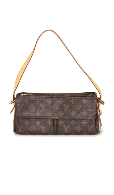 Fwrd Renew Louis Vuitton Monogram Viva Cite Mm Shoulder Bag In Brown