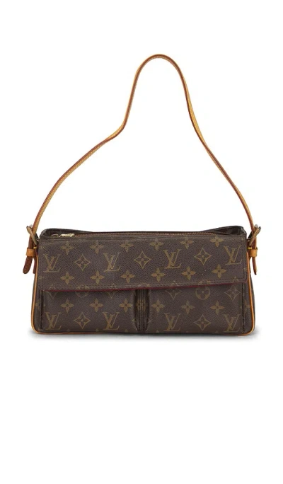 Fwrd Renew Louis Vuitton Monogram Viva Cite Mm Shoulder Bag In Brown