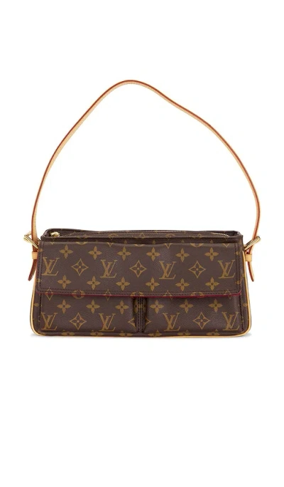 Fwrd Renew Louis Vuitton Monogram Viva Cite Mm Shoulder Bag In Brown