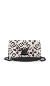 Fwrd Renew Louis Vuitton Portefeuille Twisted Wallet On Chain In 碎花
