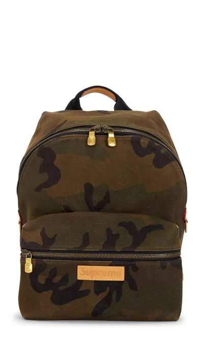 Fwrd Renew Louis Vuitton X Supreme Apollo Backpack In Green