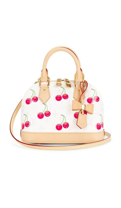 Fwrd Renew Louis Vuitton X Takashi Murakami Monogram Cerises Alma Bb Handbag In Multi
