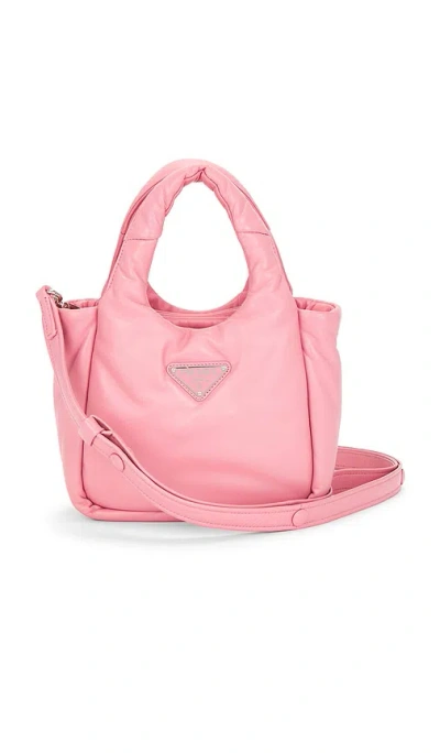 Fwrd Renew Prada Padded Mini Handbag In Pink