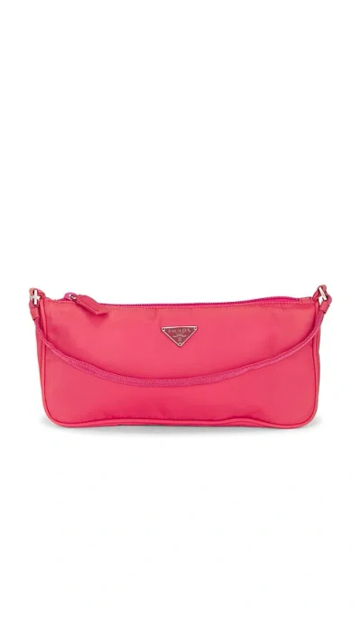 Fwrd Renew Prada Pouch Tessuto Pouch In Pink