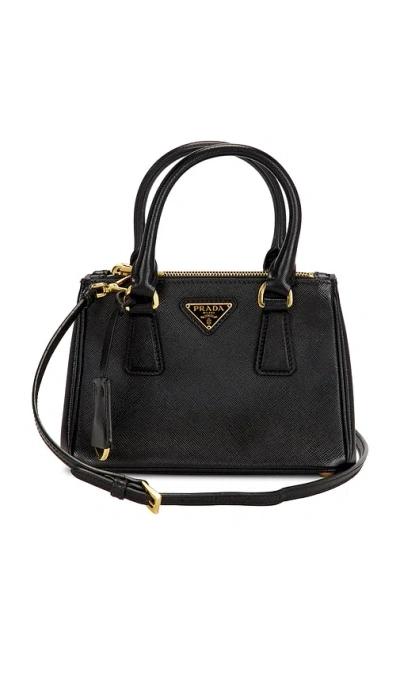Fwrd Renew Prada Saffiano Handbag In Blue