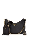 Fwrd Renew Prada バッグ In Black