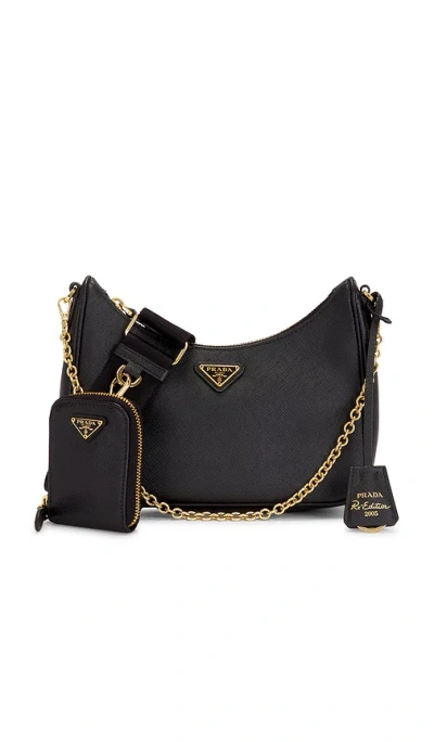 Fwrd Renew Prada バッグ In Black