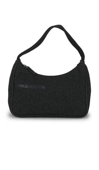 Fwrd Renew Prada Sport Hobo Bag In Black