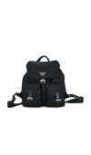 Fwrd Renew Prada Tessuto Backpack In Black