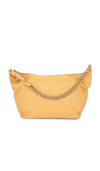 Fwrd Renew Prada Tessuto Shoulder Bag In Sand