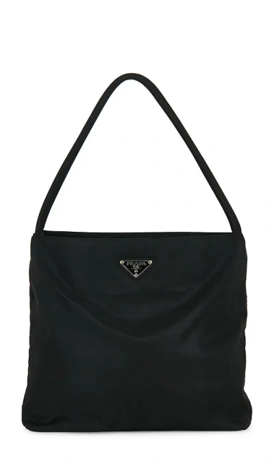 Fwrd Renew Prada Tessuto Tote Bag In Black