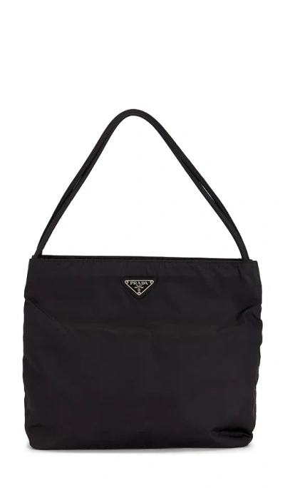 Fwrd Renew Prada Tessuto Tote Bag In Black