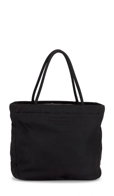 Fwrd Renew Prada Tessuto Tote Bag In Black