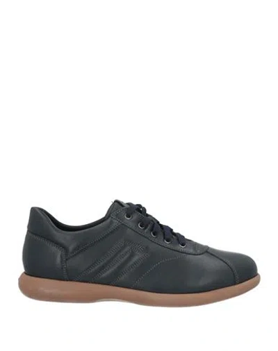 Fx Frau Man Sneakers Midnight Blue Size 7 Leather