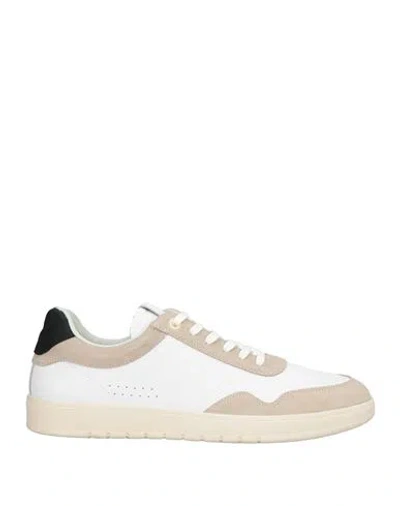 Fx Frau Man Sneakers White Size 6 Leather