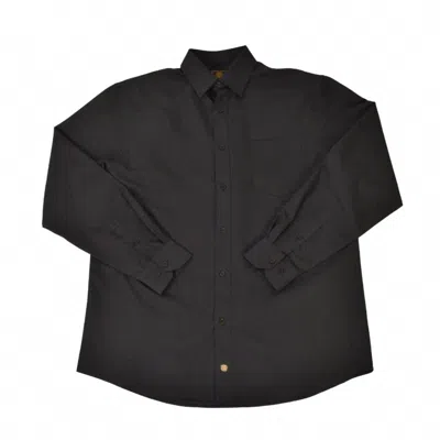 F/x Fusion Men's Solid Tonal Shirt In Black