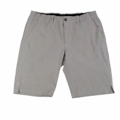 F/x Fusion Men's Stretch Short In Silver In Gray