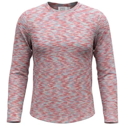 Fyi Kids'  Multi Rib Curved Hem Long Sleeve Top