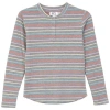 Fyi Kids'  Multi Stripe Waffle Snap Front Top