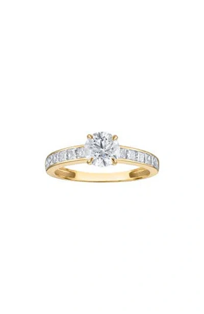 Fzn 10k Gold Lab Grown Diamond Ring