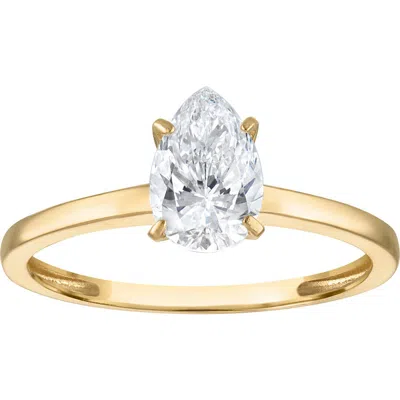 Fzn 10k Gold Lab Grown Diamond Solitaire Ring In Yellow