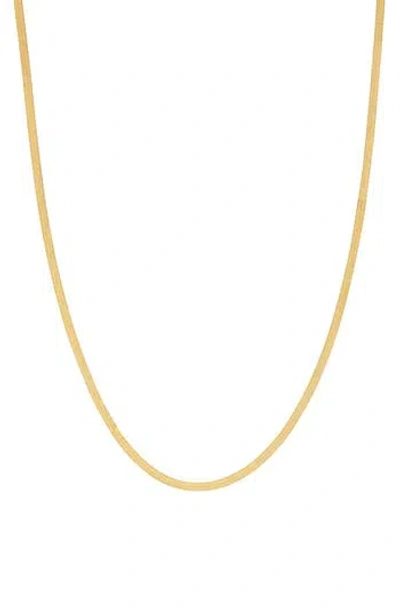 Fzn 10k Yellow Gold Snake Chain Necklace