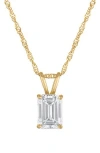 Fzn 14k Gold Lab Grown Diamond Pendant Necklace In Yellow