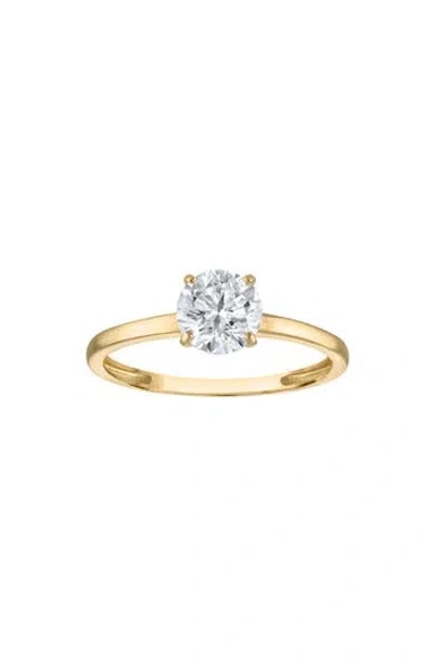 Fzn 14k Gold Lab Grown Diamond Ring