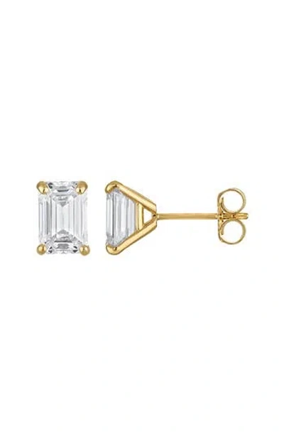Fzn 14k Gold Lab Grown Diamond Stud Earrings