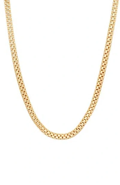 Fzn Popcorn Chain Necklace In Yellow Gold