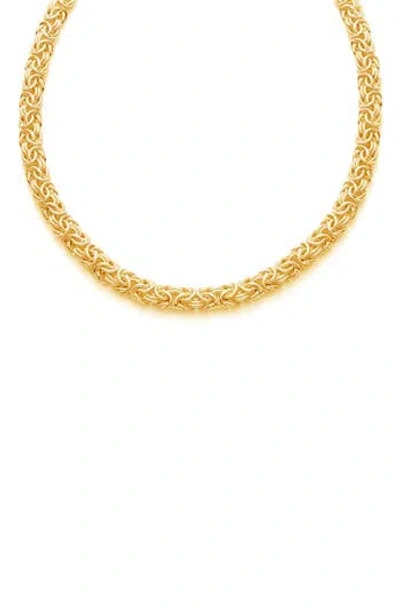 Fzn Byzantine Chain Necklace In Yellow