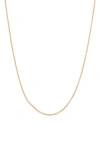 Fzn Adjustable Chain Necklace In Rose