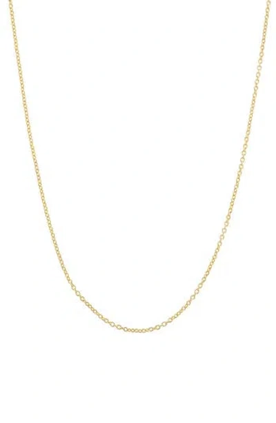 Fzn Adjustable Chain Necklace In Yellow