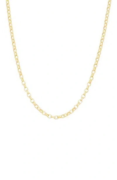 Fzn Adjustable Chain Necklace In Yellow