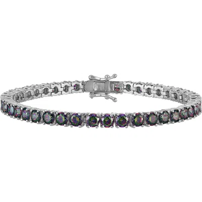 Fzn Birthstone Cubic Zirconia Tennis Bracelet In June