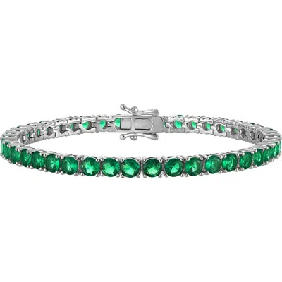 Fzn Birthstone Cubic Zirconia Tennis Bracelet In May