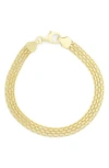 Fzn Bismark Chain Bracelet In Gold