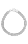 Fzn Bismark Chain Bracelet In Silver
