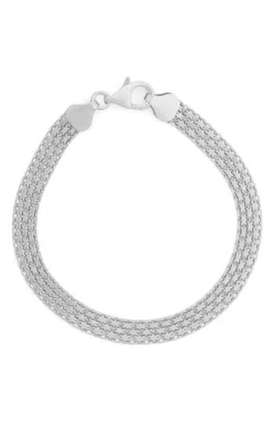 Fzn Bismark Chain Bracelet In Silver