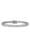 Fzn Cubic Zirconia Bracelet In Silver