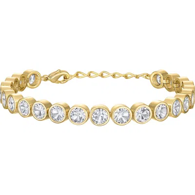 Fzn Cubic Zirconia Bracelet In Yellow